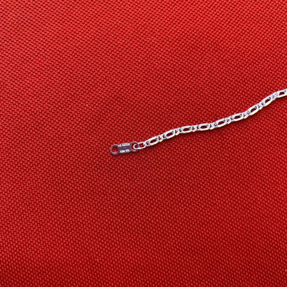 925 Sterling Silver Chain Necklace Jewelry‎ SILVER Classic Made In Mexico - Picture 10 of 14